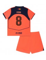 Otroške Nogometnih dresov Barcelona Pedri Gonzalez #8 Tretji 2025-26 Kratki rokavi (+ hlače)